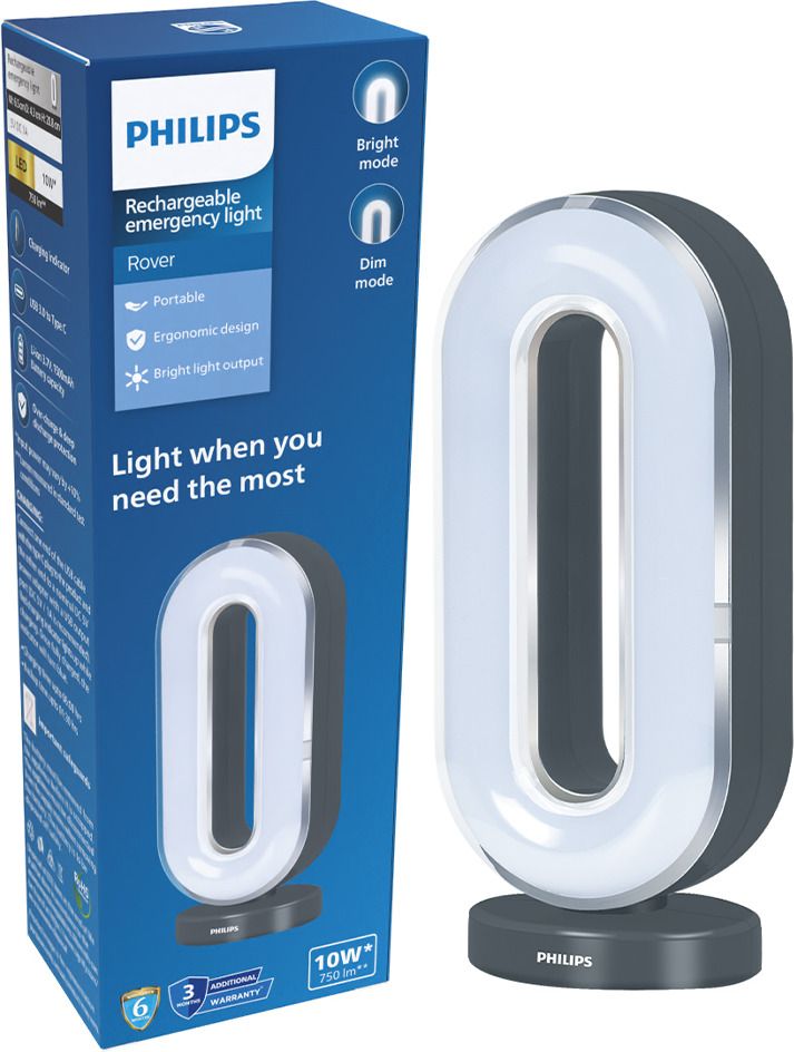 ROVER Grey REL 10W 1.5 hrs Lantern Emergency Light-image-19