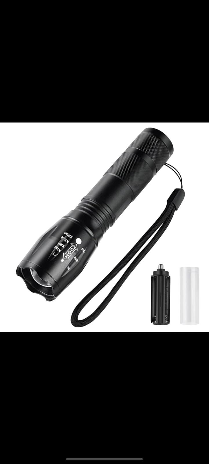 REACHARGEABLE LED TORCH LIGHT 4 hrs Torch Emergency Light-image-4