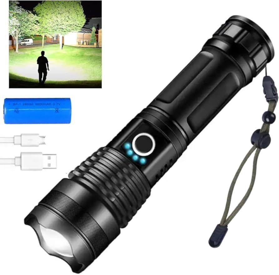 hymasa M983 Heavy Duty Torch Light Long Battery Backup 10 hrs Torch Emergency Light-picture-32