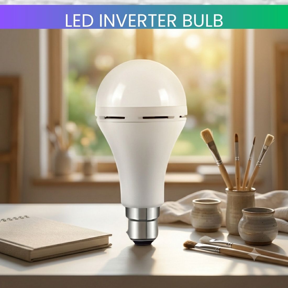 guggu Rechargeable LED Emergency Bulb, Inverter Backup Light for Home Pack of-1 TQ301 4 hrs Bulb Emergency Light-picture-17