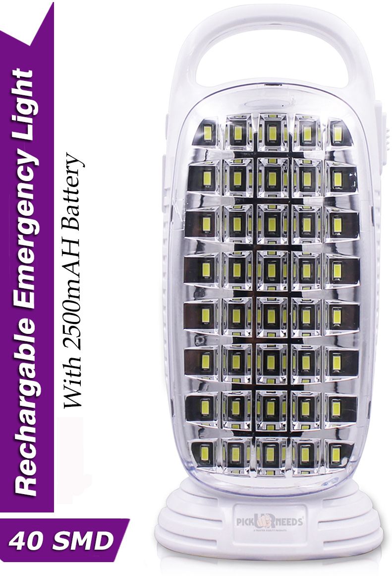 pick ur needs Emergency Rechargeable Light 40 SMD Power Full Backup 15 hrs Lantern Emergency Light-picture-6