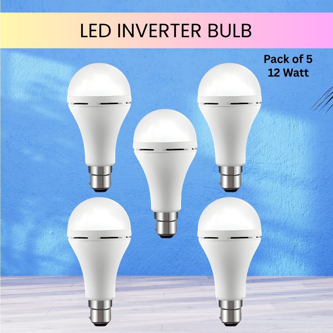 12W Emergency Inverter LED Bulb & Rechargeable Emergency Led Bulb For HomeTV485 4 hrs Bulb Emergency Light-image-14