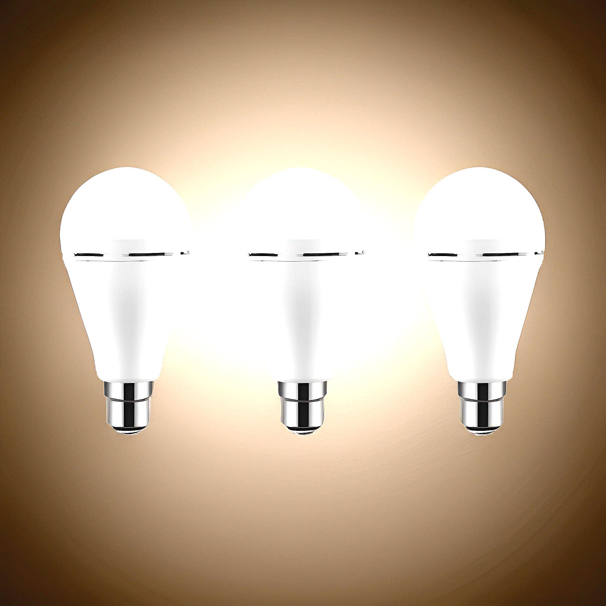 Surya (Emergency Bulb) 12W Rechargeable LED (Emergency Light) (Pack of 3) UL93 4 hrs Bulb Emergency Light-image-25