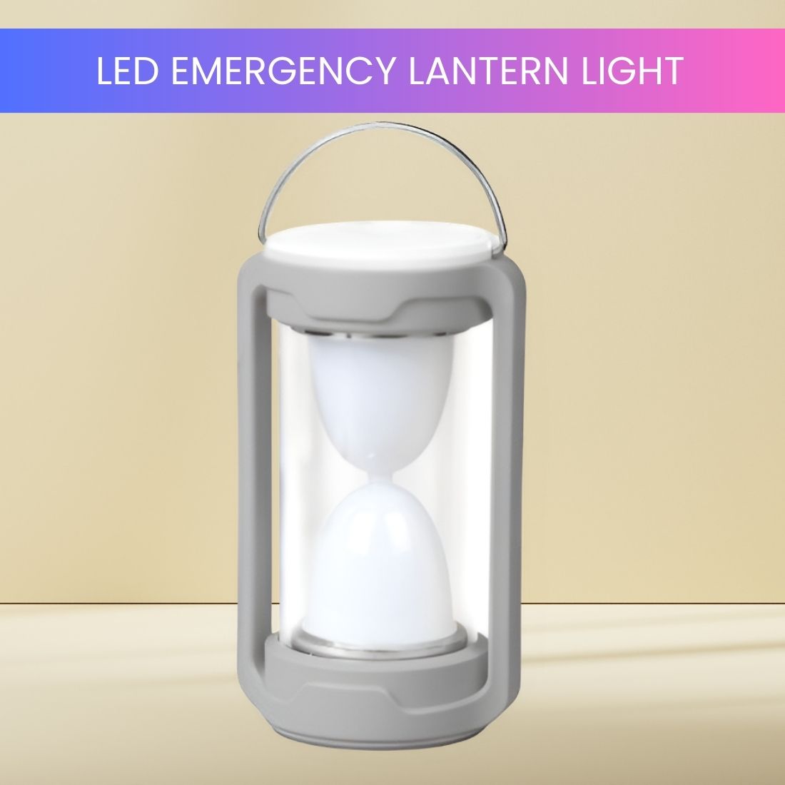 sacro Emergency LED Lantern Light, 360° Light Spread For Camping and TravelPW113 4.5 hrs Lantern Emergency Light-picture-46