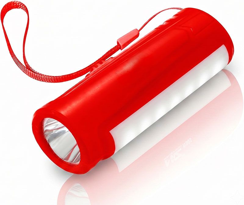 Multi Function Rechargeable Torch with Bright LED and COB Side Lamp 8 hrs Torch Emergency Light-image-4
