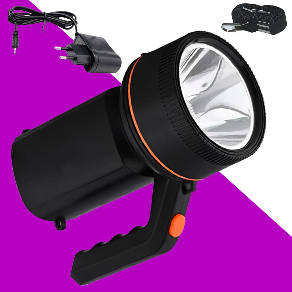 seegate Rechargeable powerful 400W LED 2000 meter long range torchlight 6 hrs Torch Emergency Light-picture-35