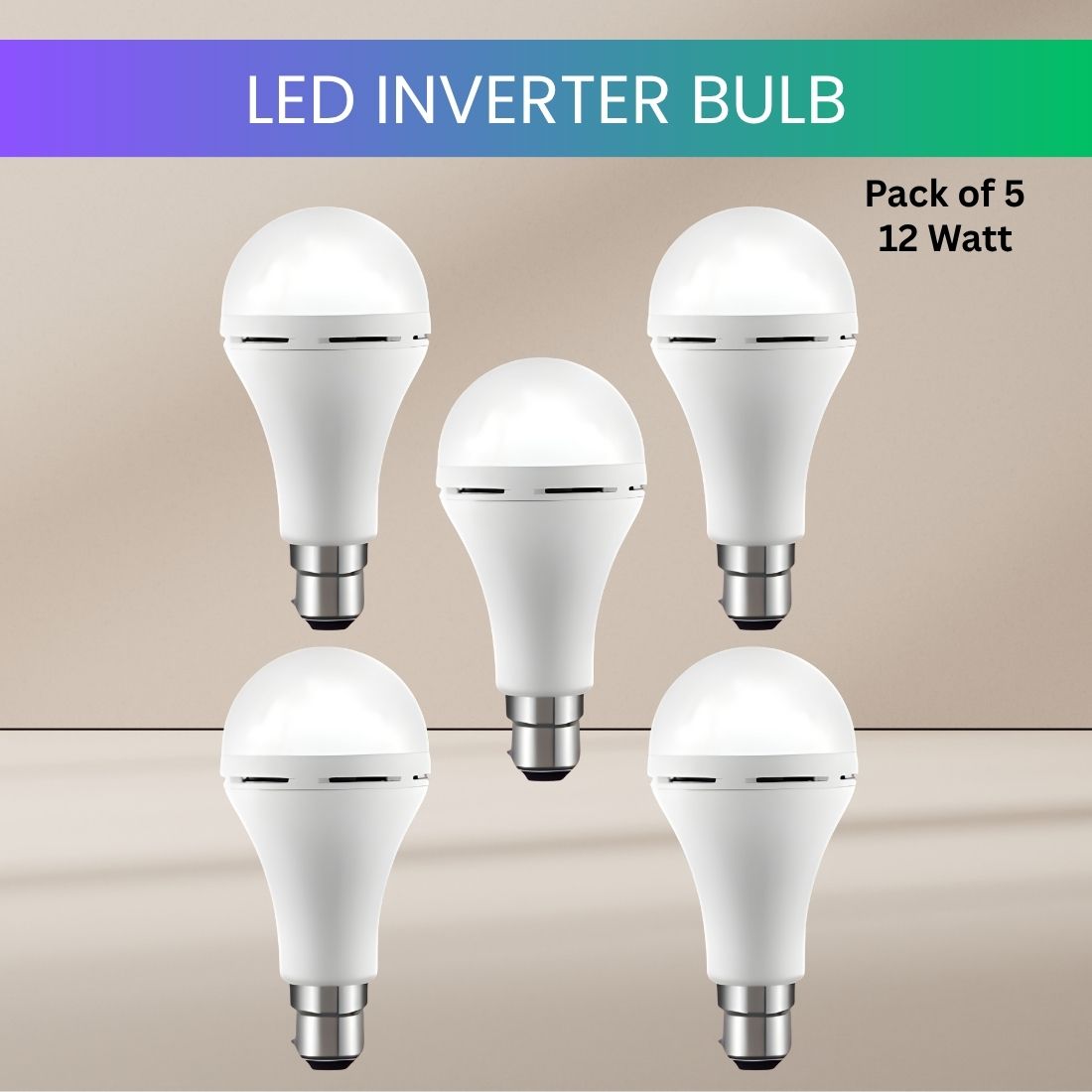 12W Emergency Inverter LED Bulb & Rechargeable Emergency Led Bulb For HomePC10 4 hrs Bulb Emergency Light-image-15