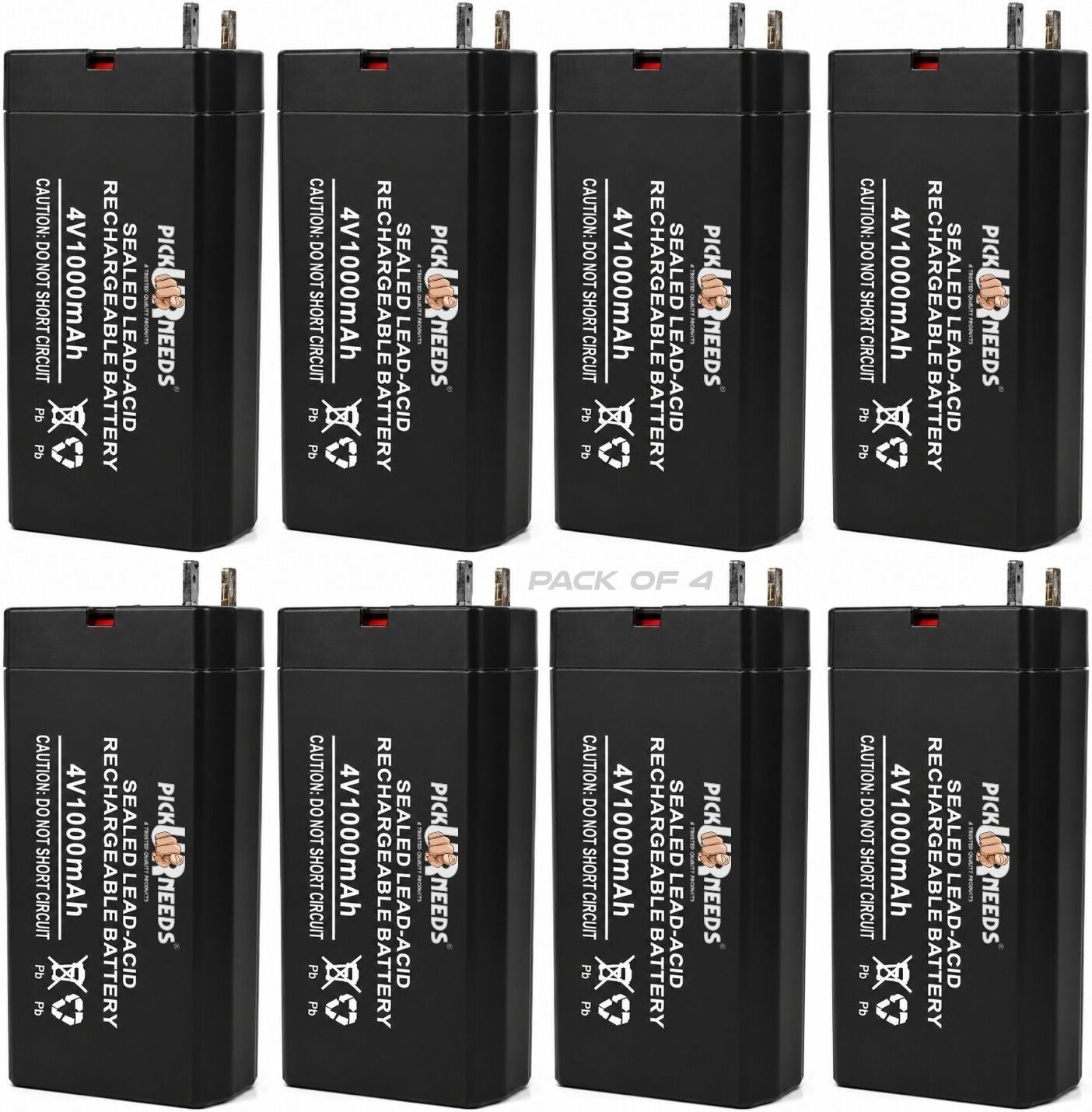 mhax Emergency Light Durable 4V 1000mAh Sealed Lead Acid Battery-picture-28