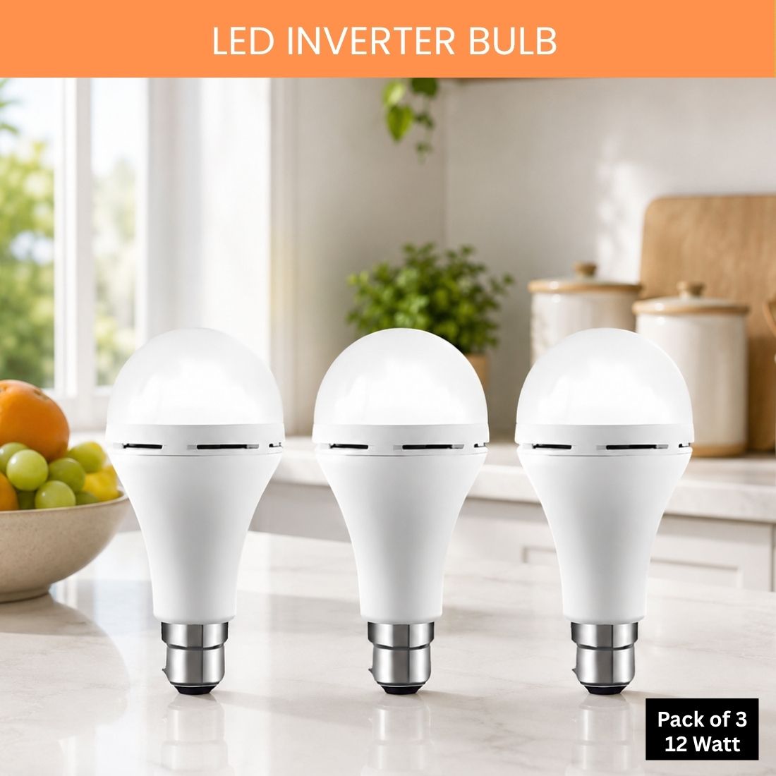 Rechargeable Emergency LED Bulb, Power Cut Backup Light For Home Pack of-3 YP55 4 hrs Bulb Emergency Light-image-35