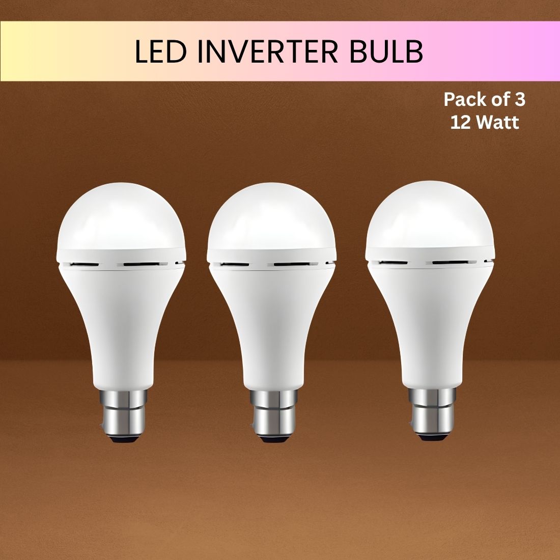 frony 12W Emergency Inverter LED Bulb & Rechargeable Emergency Led Bulb For HomeTN35 4 hrs Bulb Emergency Light-picture-6