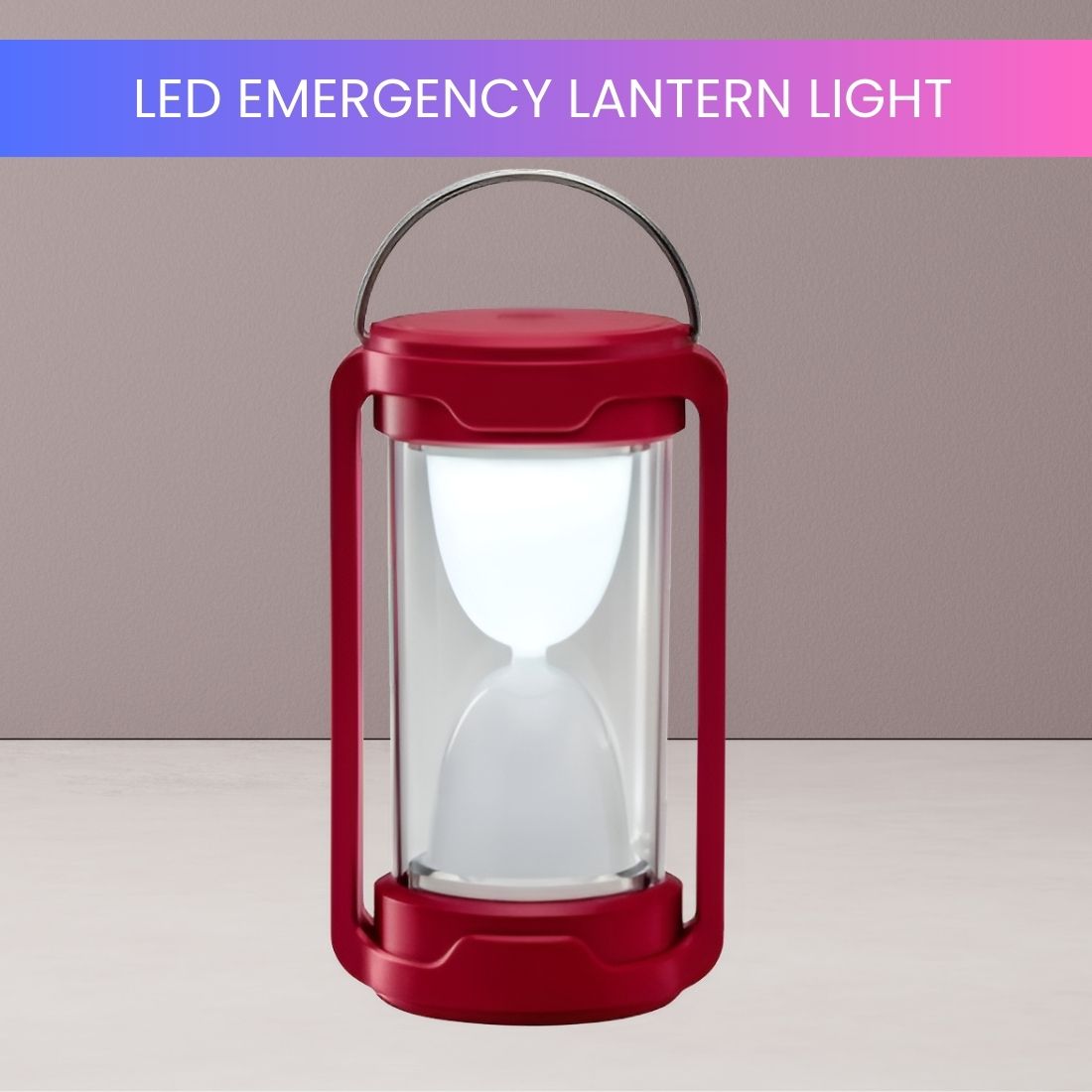 frony Emergency LED Lantern Light, 360° Light Spread For Camping and TravelOE70 4.5 hrs Lantern Emergency Light-picture-3