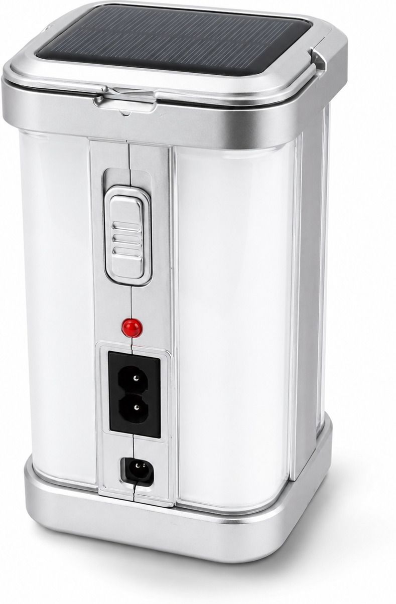 Solar Rechargeable Emergency LED Lantern Light with Dual AC/DC Charging 3 hrs Flood Lamp Emergency Light-image-13