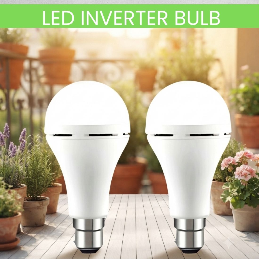 guggu Rechargeable LED Emergency Bulb, Inverter Backup Light for Home Pack of-2 JK13 4 hrs Bulb Emergency Light-picture-22