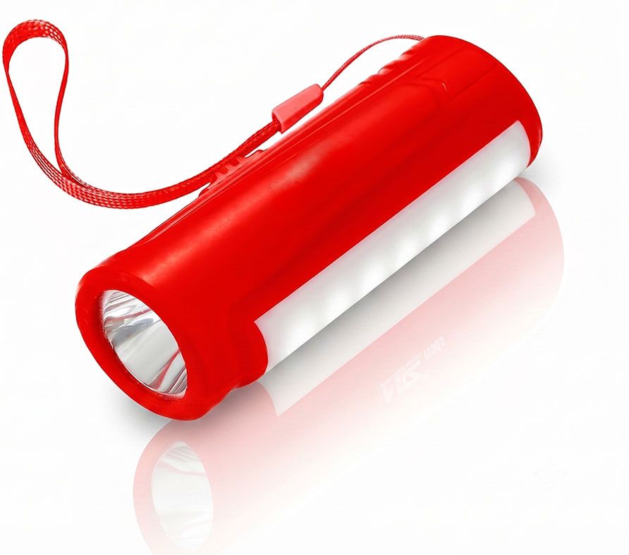 Portable LED Emergency Torch with Front Spotlight and Side COB Lamp 8 hrs Torch Emergency Light-image-4