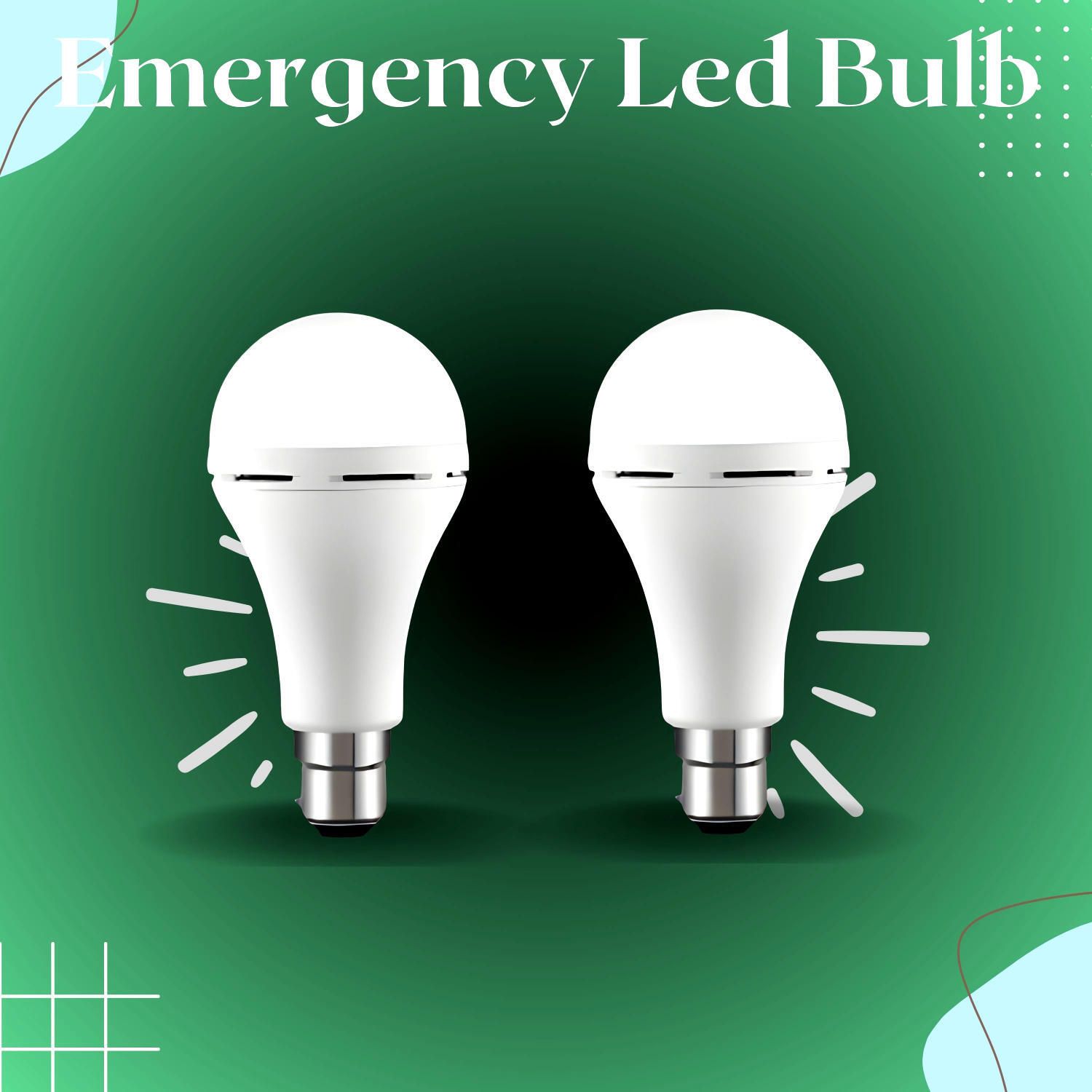 frony Rechargeable Emergency Bulb Inverter Bulb for home 4Hr battery backup_Pack4 H127 3 hrs Bulb Emergency Light-picture-23