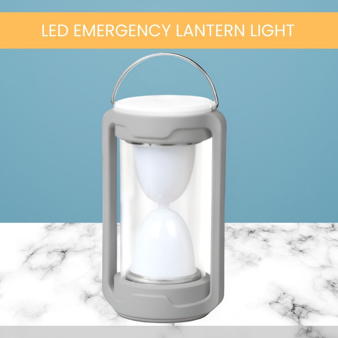 sacro Emergency LED Lantern Light, 360° Light Spread For Camping and TravelIW167 4.5 hrs Lantern Emergency Light-picture-13