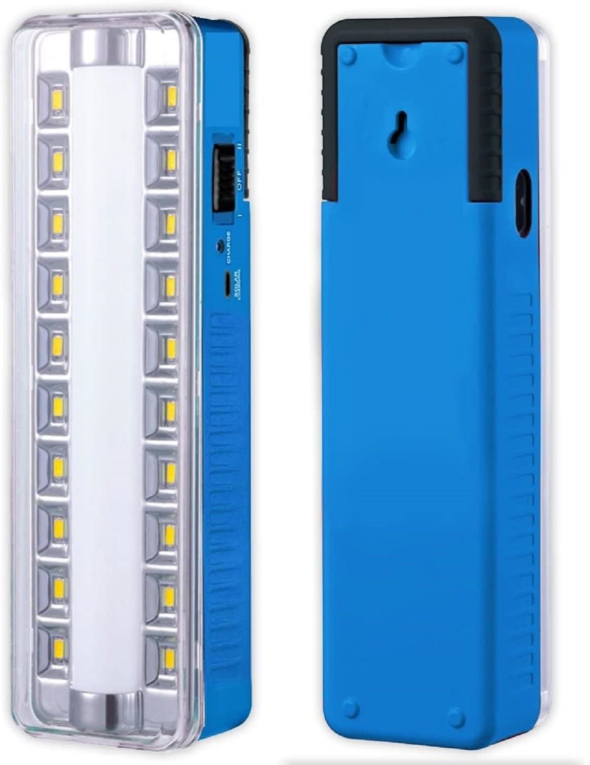 akr 20 SMD 1 Tube Hi Bright LED Light with Rechargeable Battery Emergency Light 6 hrs Flood Lamp Emergency Light-picture-3