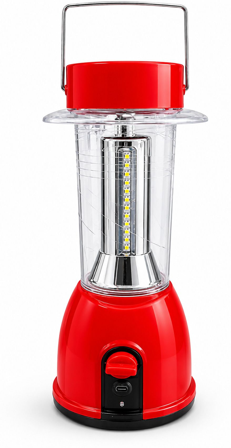 30 LED Solar Light with Type-C Charging Support 3 hrs Lantern Emergency Light-image-37