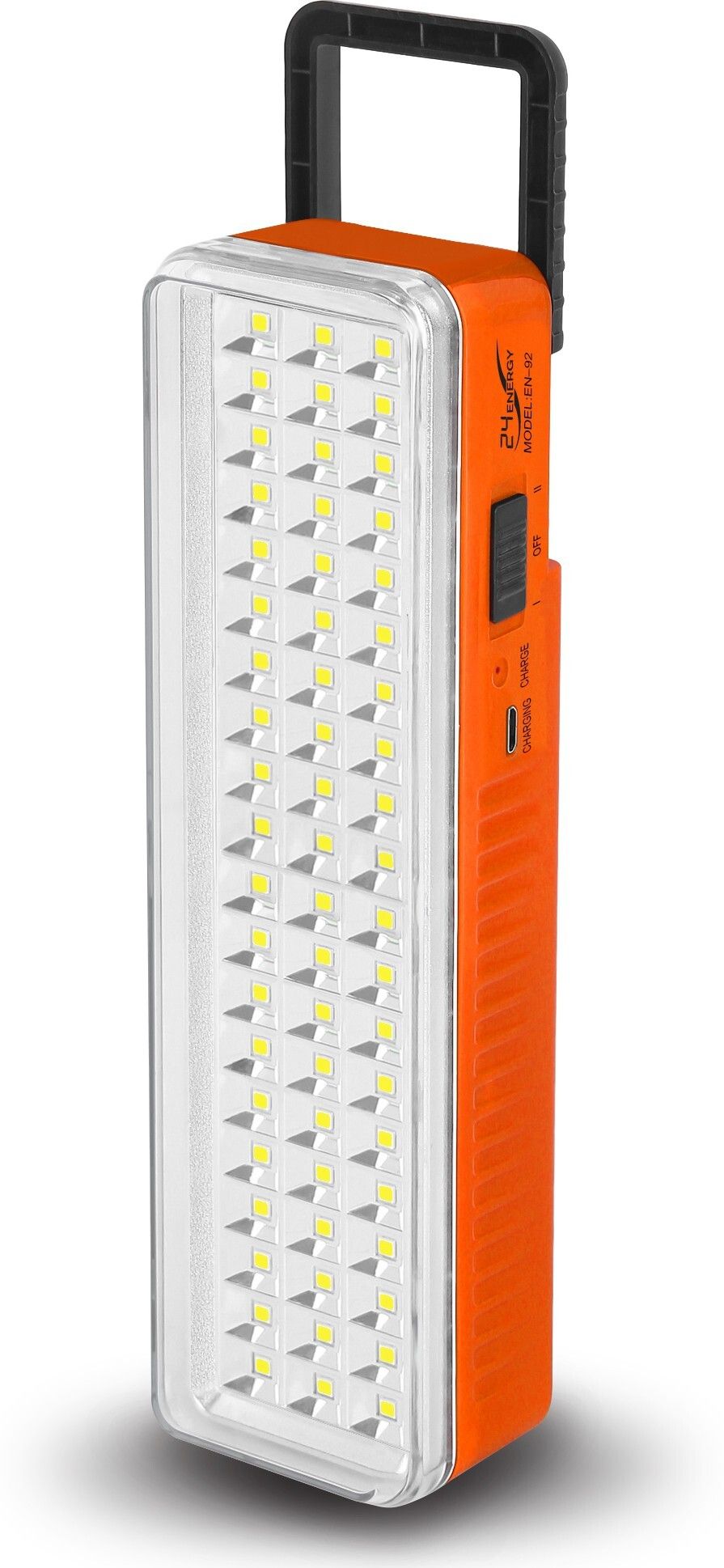 Hi-Bright 60 SMD Solar Light with Electric Charging Rechargeable 8 hrs Lantern Emergency Light