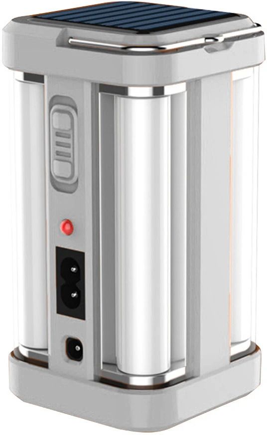 Rechargeable 4 Side Tube With 2 Multiple Mode Extra Bright Dc - Solar-VRBL1118 7 hrs Lantern Emergency Light