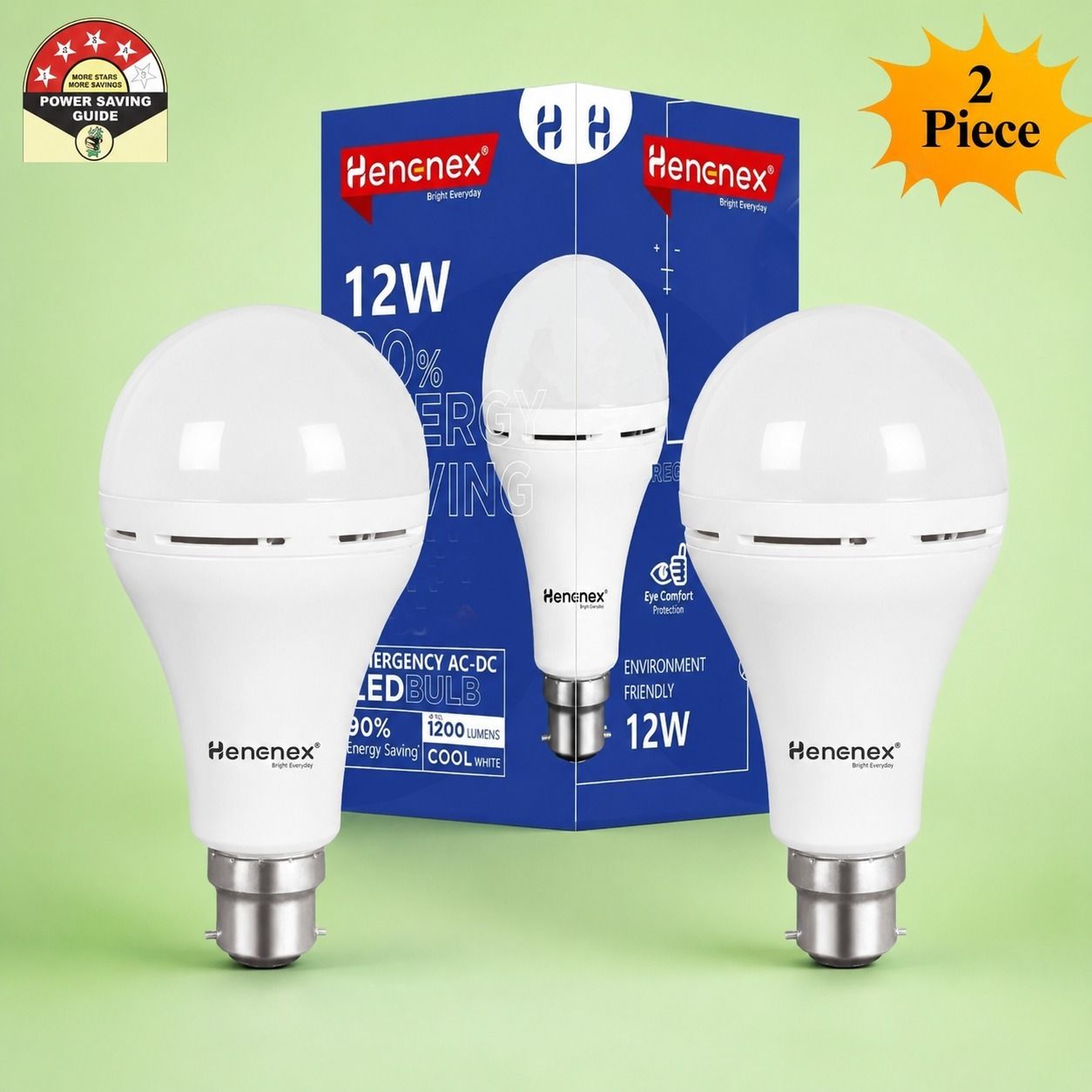 12 Watt Rechargeable Emergency Bulb for Power Cuts 2 hrs Bulb Emergency Light-image-27