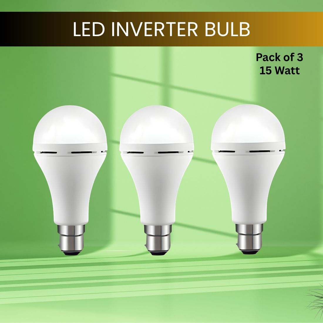 sacro 15W Rechargeable Emergency Inverter LED Bulb, Upto 4 Hours Battery For HomeDV332 4 hrs Bulb Emergency Light-picture-10