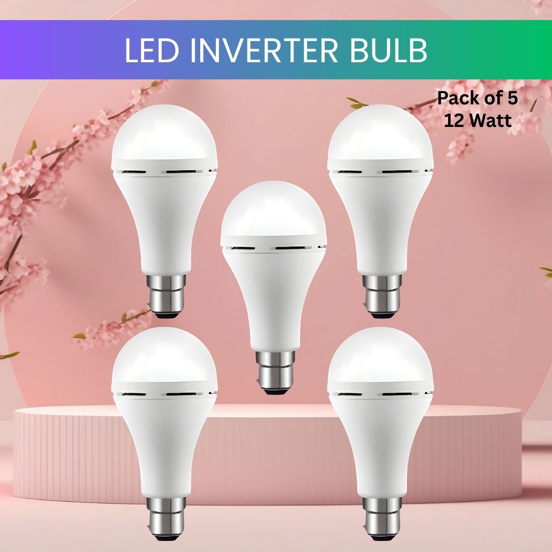 frony 12W Emergency Inverter LED Bulb & Rechargeable Emergency Led Bulb For HomeWV11 4 hrs Bulb Emergency Light-picture-42