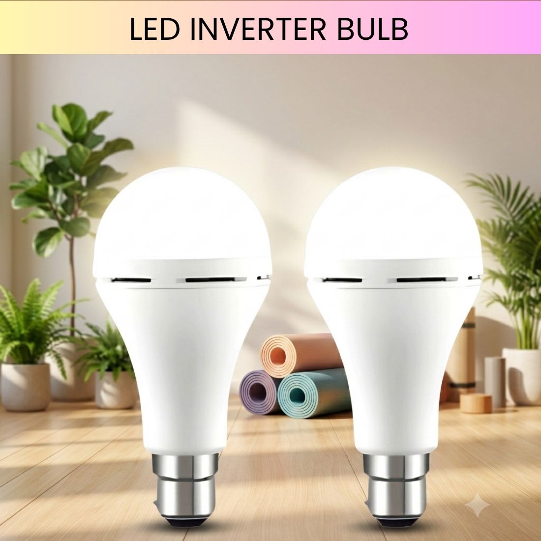 frony Rechargeable LED Emergency Bulb, Inverter Backup Light for Home Pack of-2 HG116 4 hrs Bulb Emergency Light-picture-37