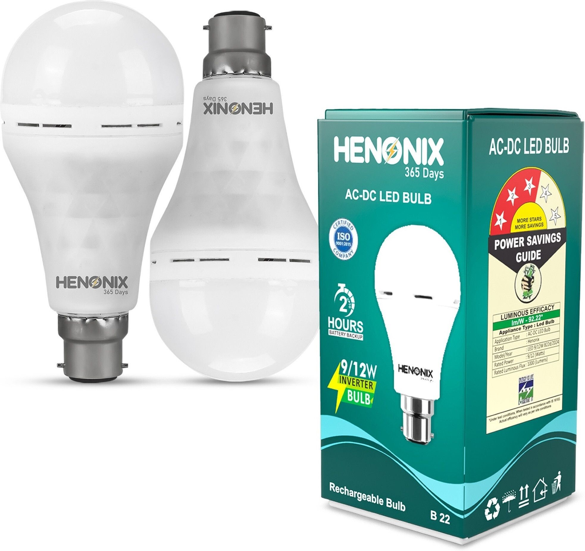 12 Watt LED Emergency Light Bulb for Reliable Backup 2 hrs Bulb Emergency Light-image-48