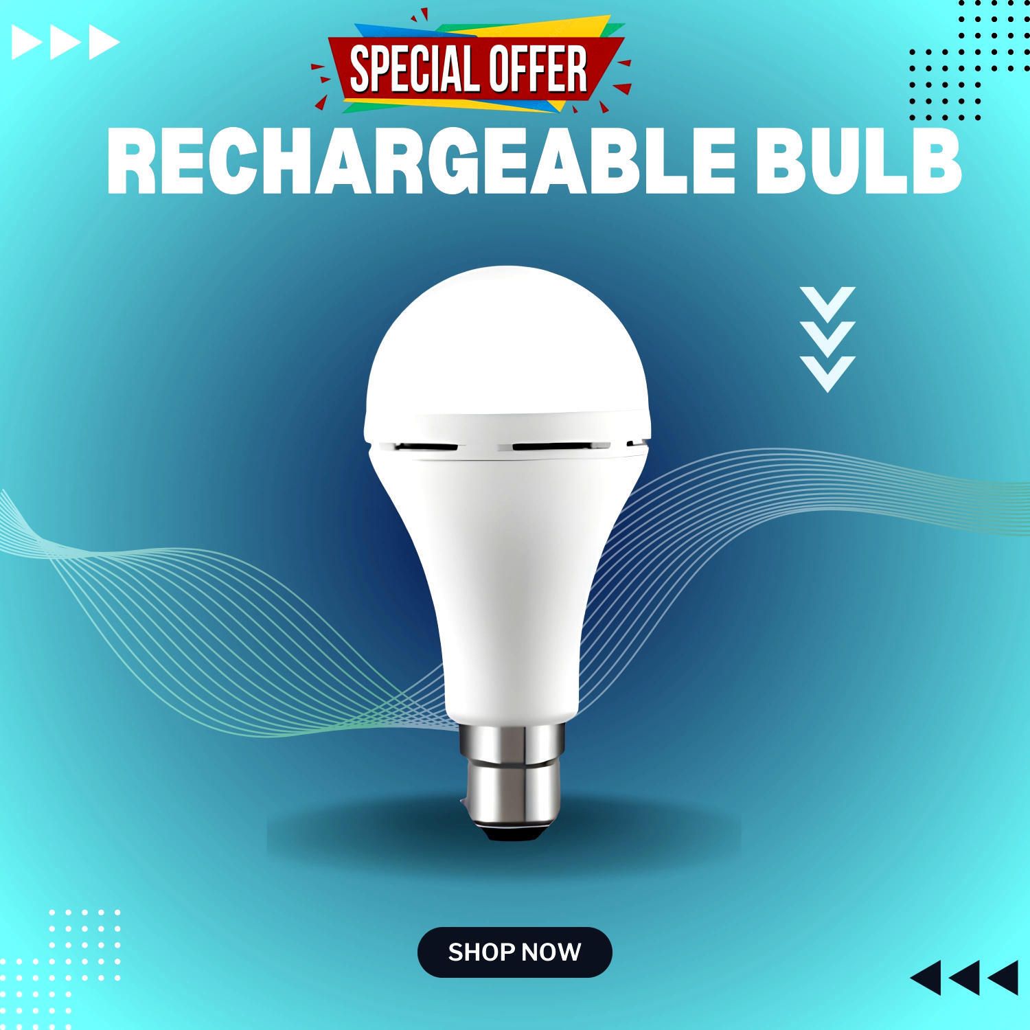sacro Rechargeable Emergency Bulb With Inverter Bulb for home 4Hrs battery backupS401 3 hrs Bulb Emergency Light-picture-33