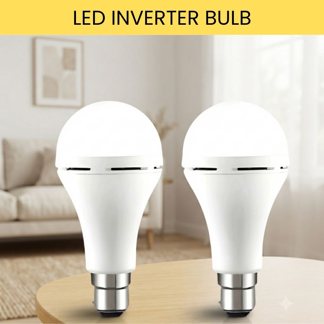 frony Rechargeable LED Emergency Bulb, Inverter Backup Light for Home Pack of-2 JG51 4 hrs Bulb Emergency Light-picture-49