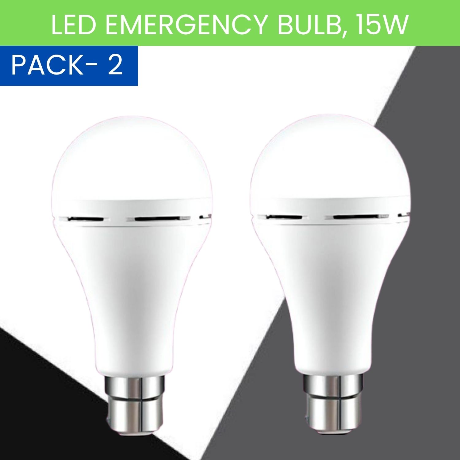 sacro 15W Rechargeable Inverter LED Bulb with Upto 4H.Power Cut Lighting Pack of_2D317 4 hrs Bulb Emergency Light-picture-40