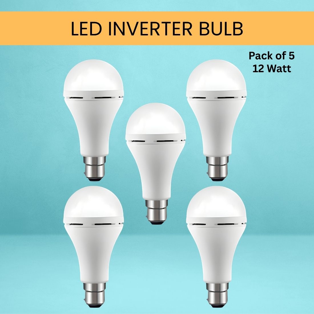 frony 12W Emergency Inverter LED Bulb & Rechargeable Emergency Led Bulb For HomeWB246 4 hrs Bulb Emergency Light-picture-4