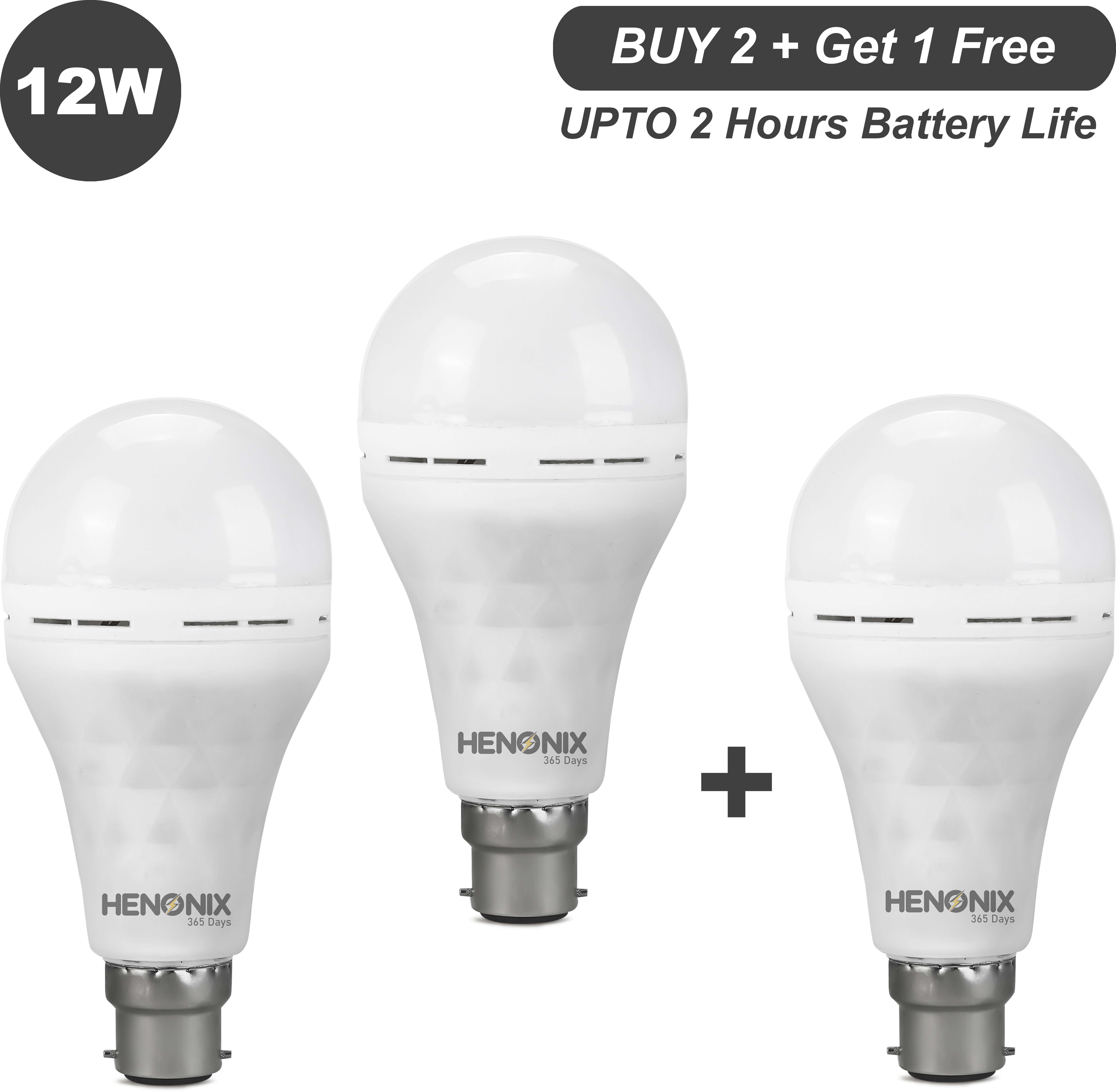 LED Emergency Bulb1 2W Rechargeable, Power Backup for Homes & Offices 2 hrs Bulb Emergency Light-image-40