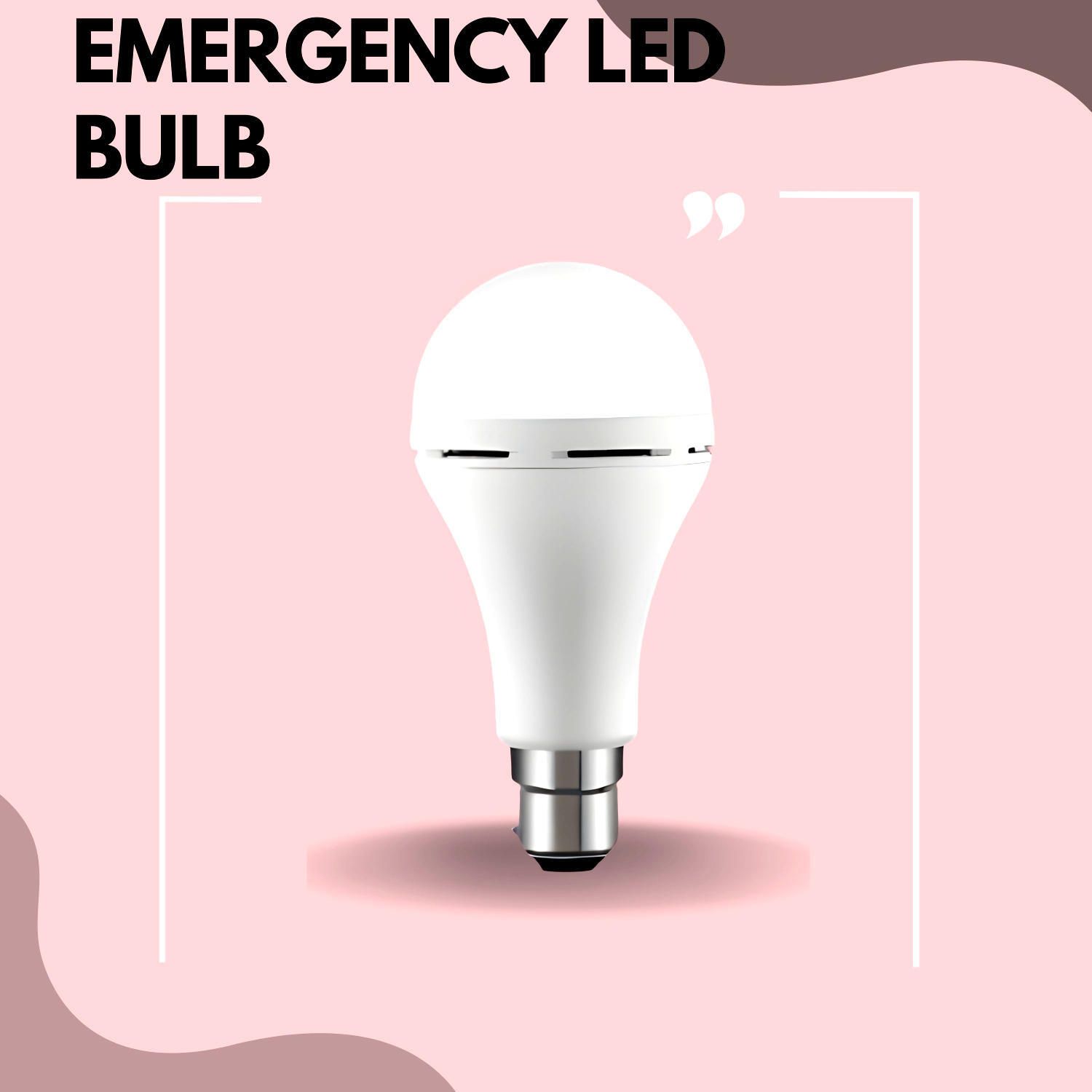 frony Rechargeable Emergency Bulb With Inverter Bulb for home 4Hrs battery backupS188 3 hrs Bulb Emergency Light-picture-7