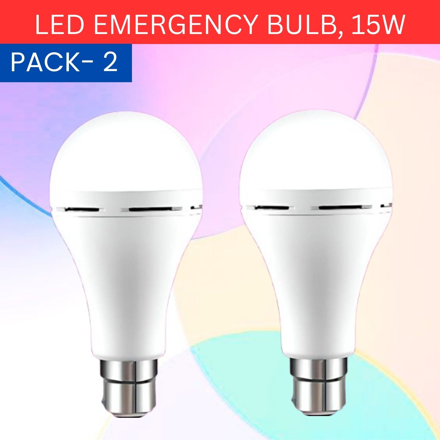 sacro 15W Rechargeable Inverter LED Bulb with Upto 4H.Power Cut Lighting Pack of_2D309 4 hrs Bulb Emergency Light-picture-10