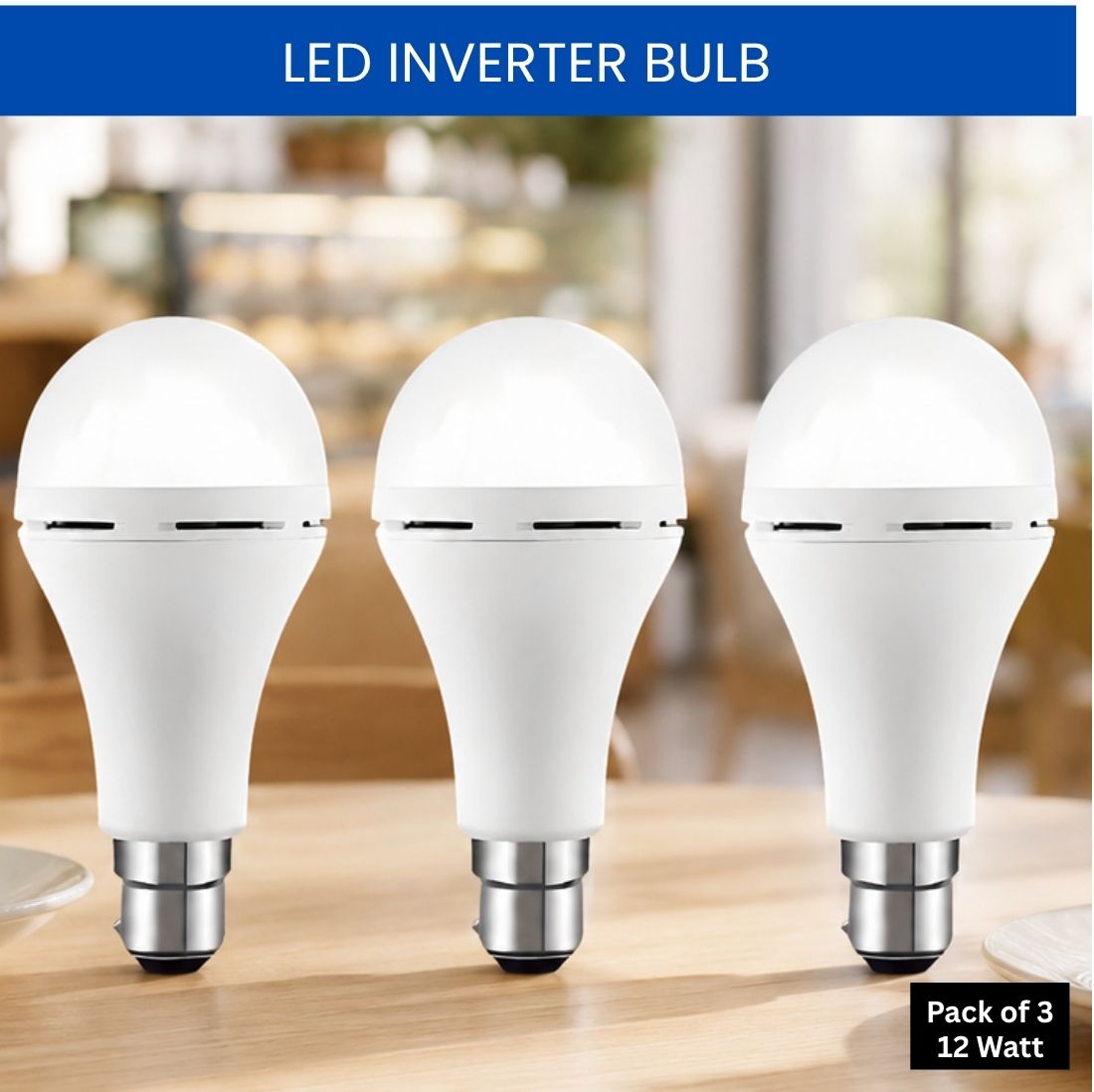 frony Rechargeable Emergency LED Bulb, Power Cut Backup Light For Home Pack of-3 OO428 4 hrs Bulb Emergency Light-picture-43