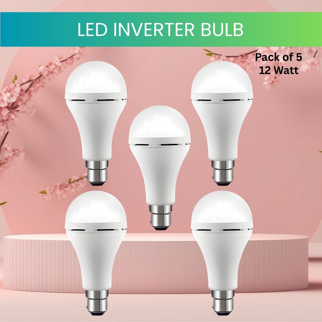 frony 12W Emergency Inverter LED Bulb & Rechargeable Emergency Led Bulb For HomeWB372 4 hrs Bulb Emergency Light-picture-8