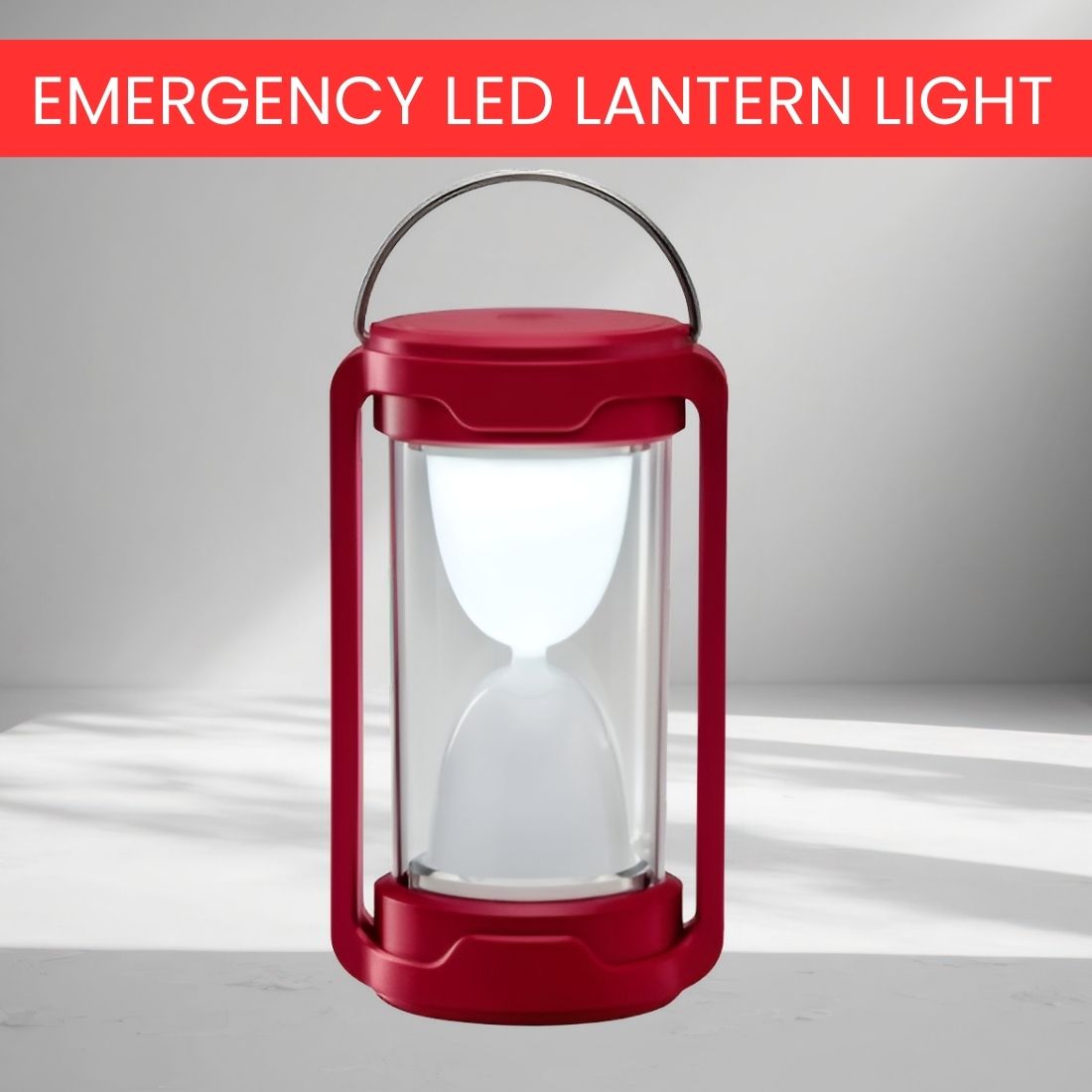 sacro Emergency LED Lantern Light, 360° Light Spread For Camping and TravelIW43 4.5 hrs Lantern Emergency Light-picture-4
