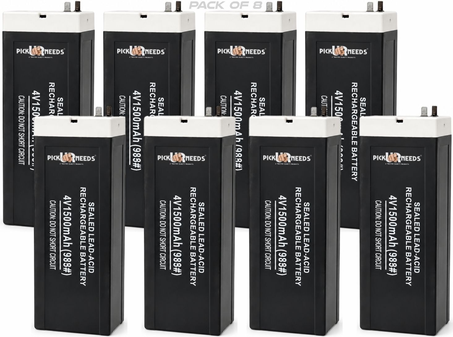 4V 1500mAh Rechargeable Lead Acid Battery for Emergency & Security Use 4 hrs Lantern Emergency Light-image-31