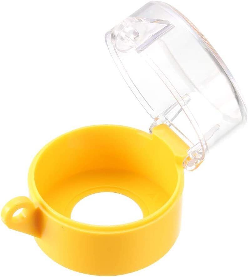 kamstealth Yellow Plastic Switch Cover Protector for 22mm Diameter Push Button Switch Emergency Sign-picture-10