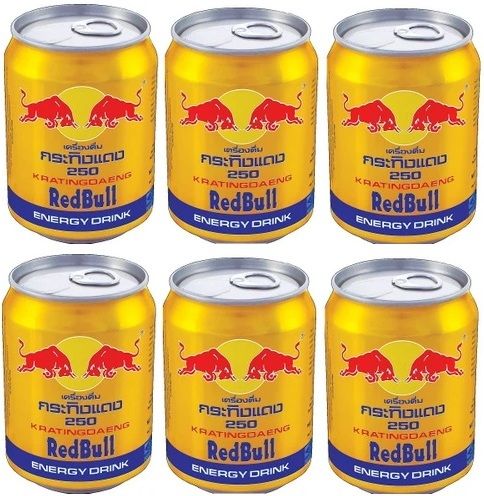 red bull Kratingdaeng Energy Drink (Gold Aluminum Can) 250ml × 6 | Energy Drink-picture-19