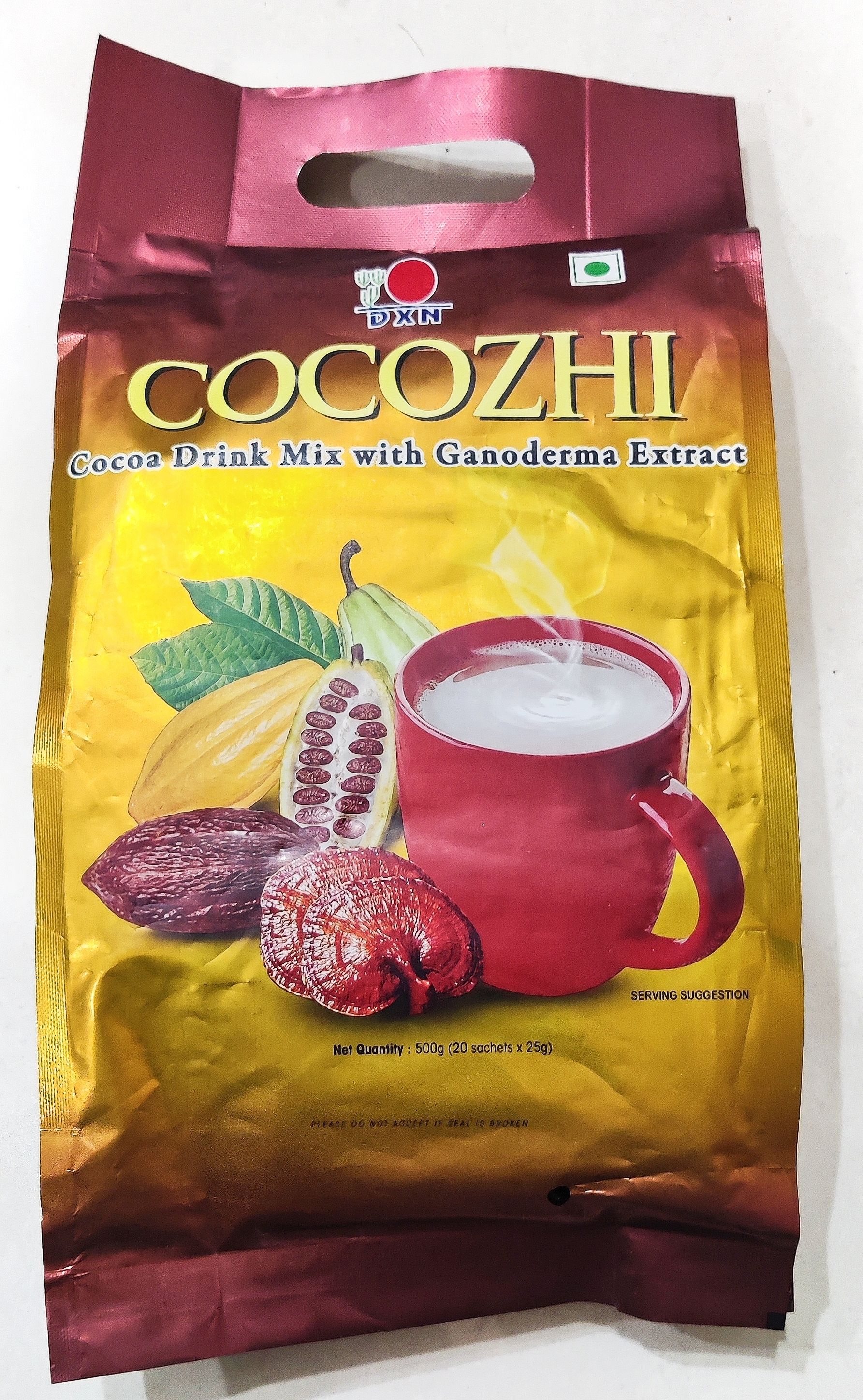 Cocoa Drink Mix with Ganoderma Extract Nutrition Drink-image-46