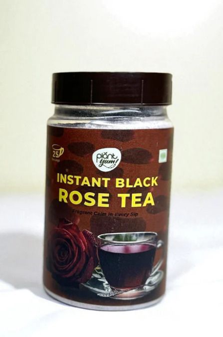 Instant Black Rose Tea-Real Rose -Dairy Free-No artificial flavors or colors Energy Drink-image-49