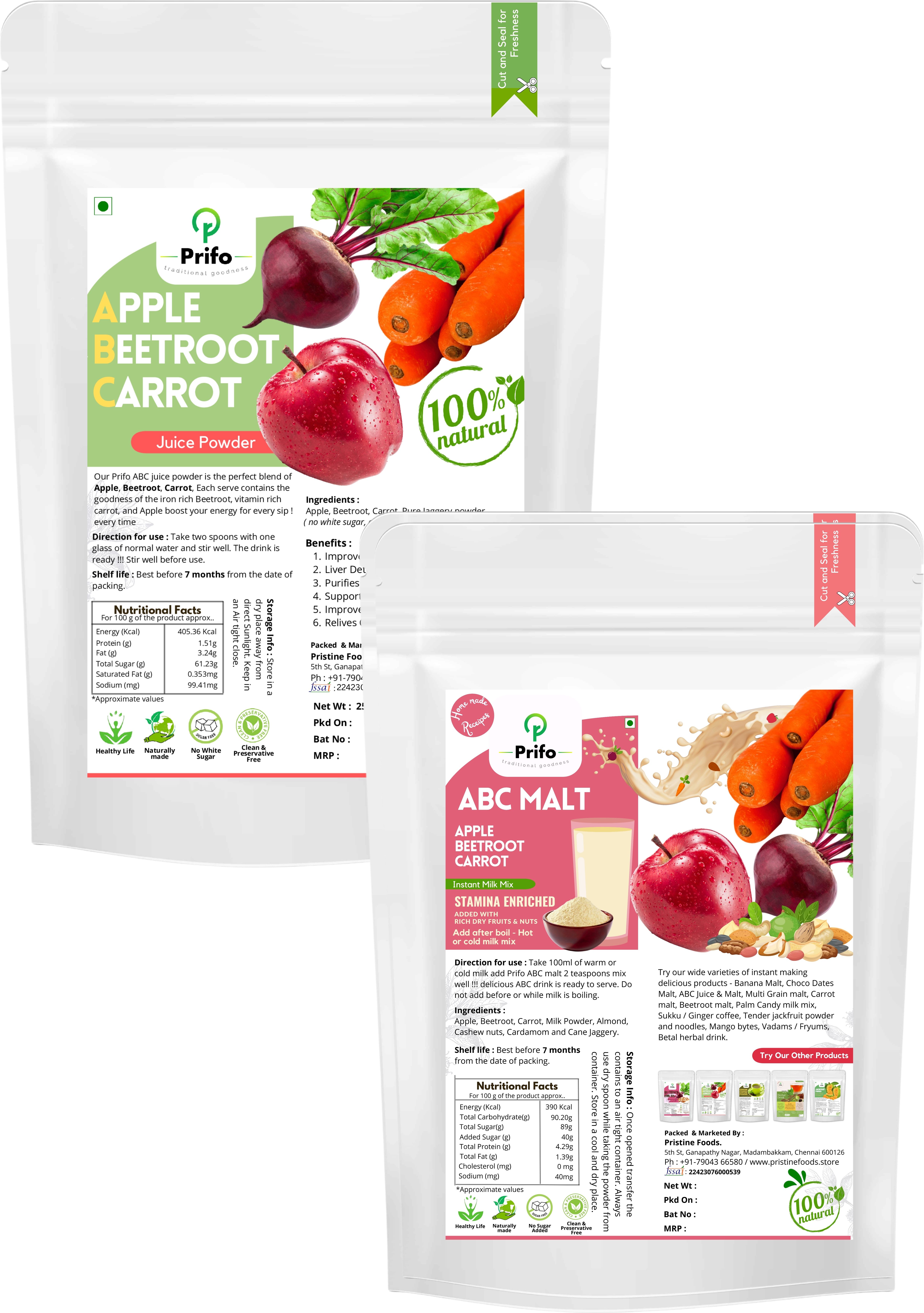 ABC Juice and ABC Malt pack 2 Nutrition Drink-image-16