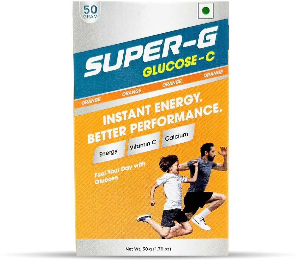 Glucose C Instant Energy Drink Powder Orange Hydration Drink-image-43