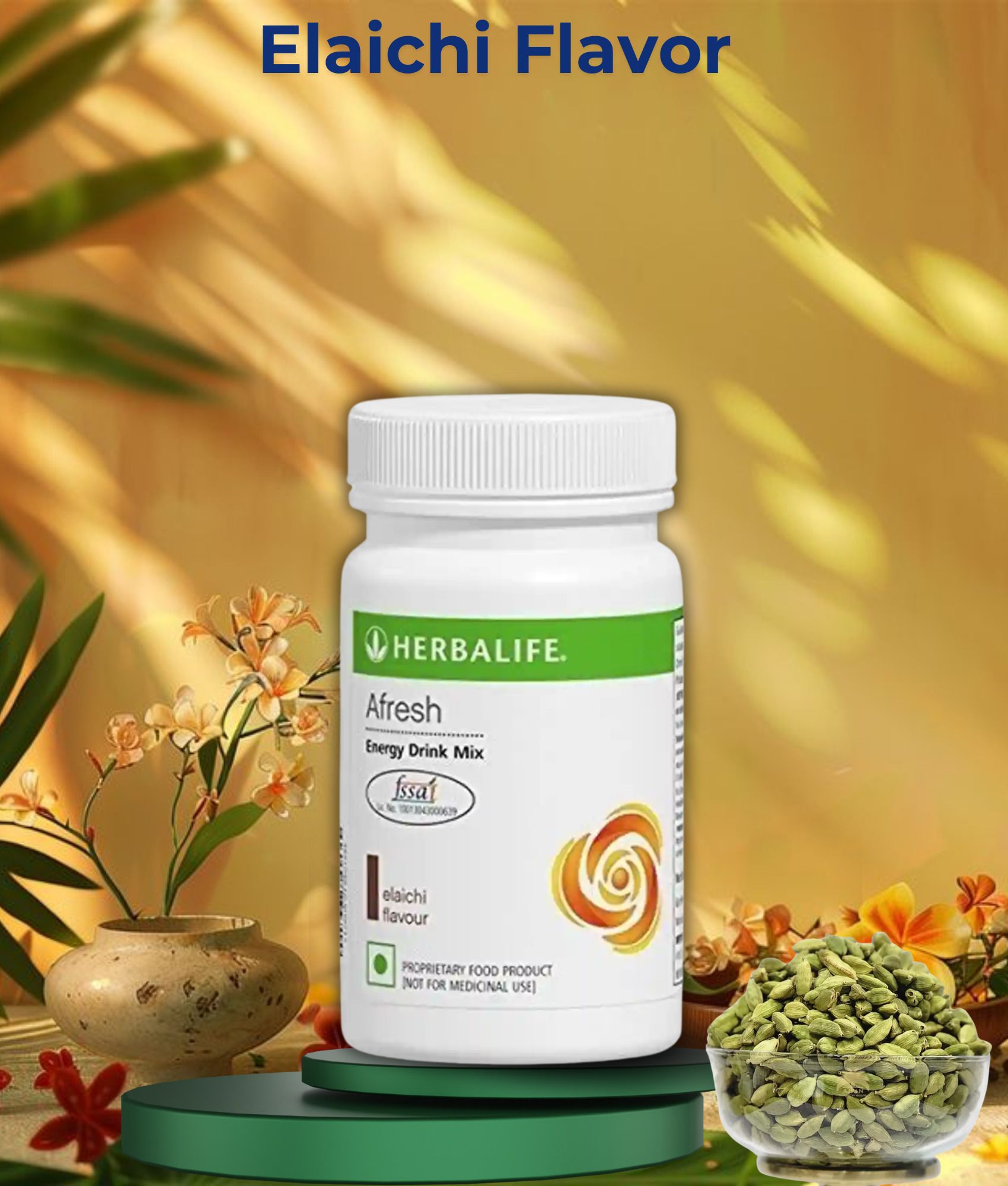 herbalife Afresh Energy Drink Elaichi – Boost Your Energy with a Spicy Twist (50g) Sports Drink-picture-10