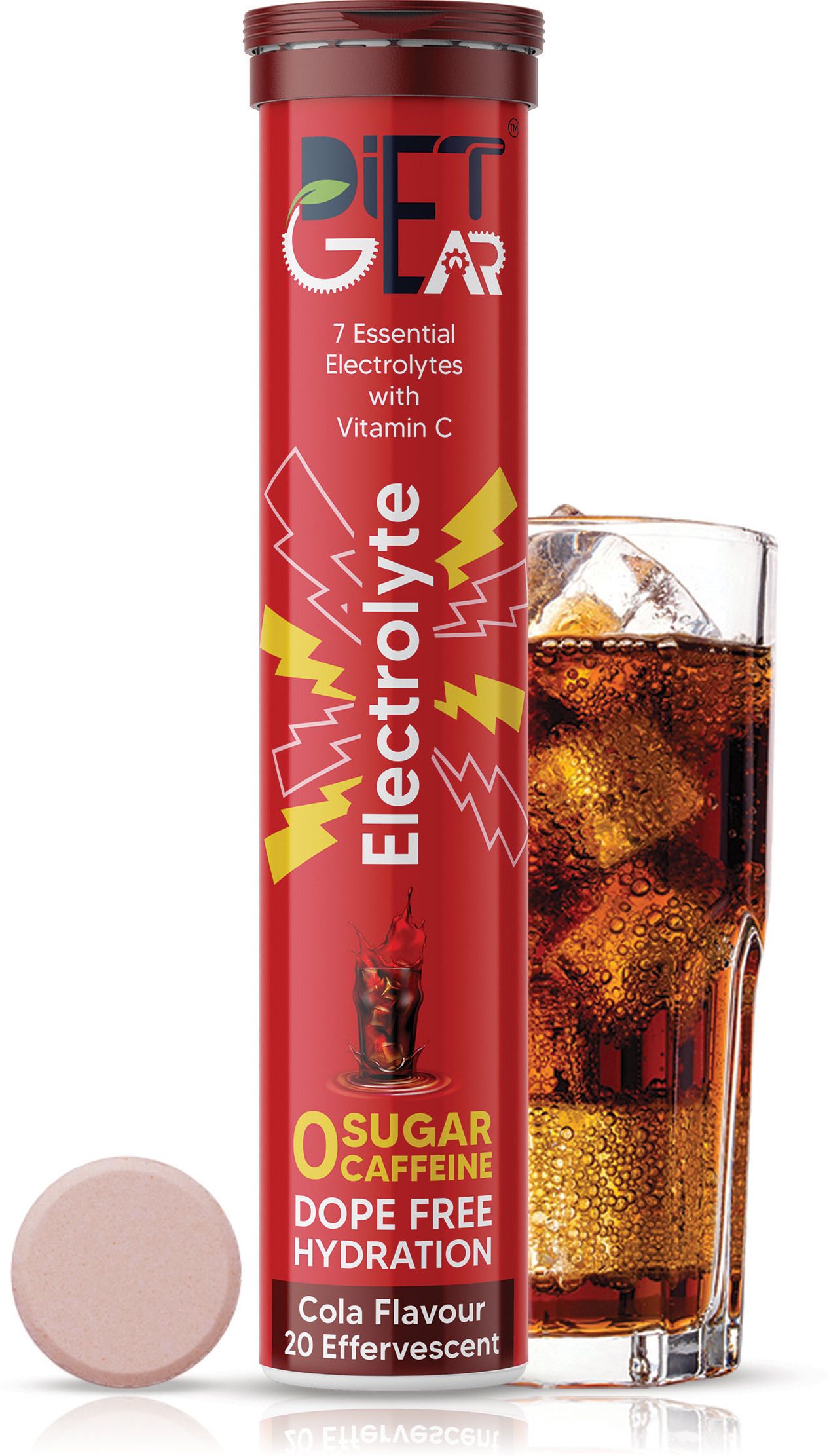 Electrolytes Effervescent, Zero Sugar, Zero Caffeine, Pre & Post Workout Energy Hydration Drink-image-26