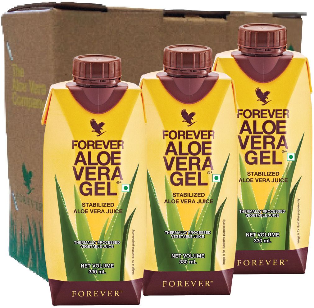 aloe vera gel-tripak - 3 x 330 ml tetra Nutrition Drink-image-45