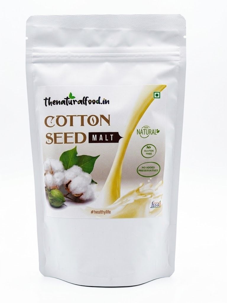 the natural food in Cotton Seed Mix| Natural Cottonseed Malt Powder | Gluten Free Health Drink Mix Energy Drink-picture-13